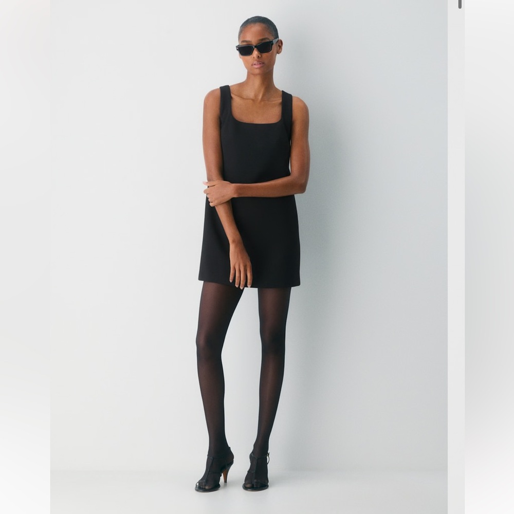 Aritzia Prudence Black Mini Dress